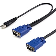 SVECONUS10 10 ft 2-in-1 Ultra Thin USB KVM Cable