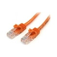 thumbnail image 1 of StarTech.com Snagless Cat5e UTP Patch cable - RJ-45 (M) - RJ-45 (M) - 0.9 m - UTP - ( CAT 5e ) - Orange, 1 of 3