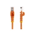 thumbnail image 1 of StarTech Snagless patch cable - RJ-45 (M) - RJ-45  - 6 ft - UTP -  - Orange, 1 of 4