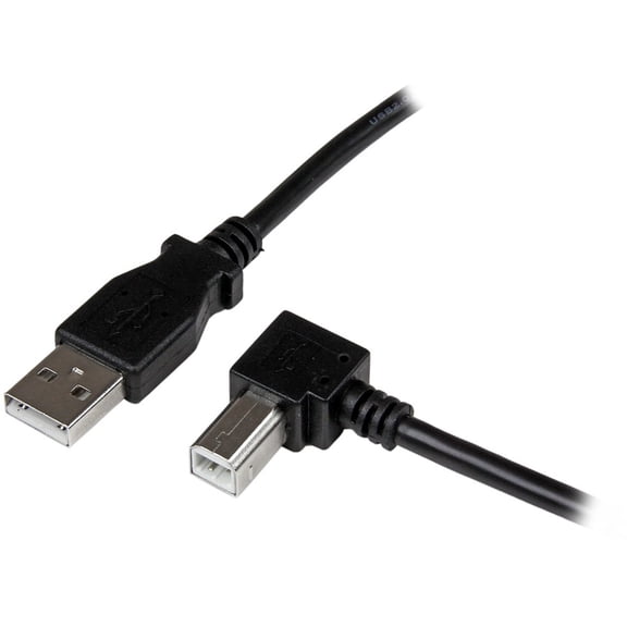 StarTech.com USB 2.0 A to Right Angle B Cable - M/M
