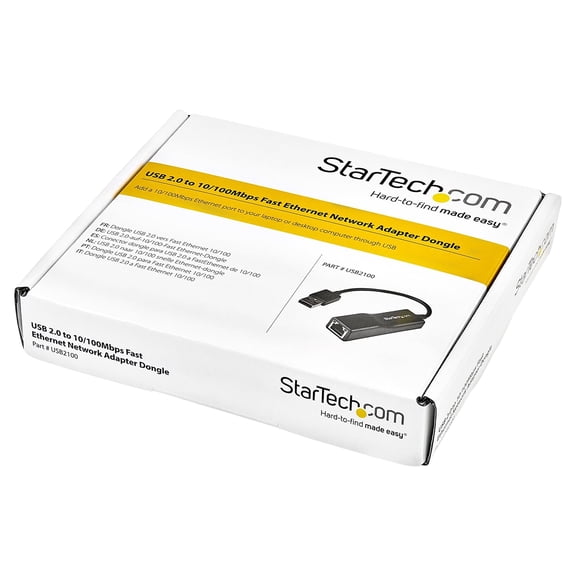 StarTech USB 2.0 to 10/100Mbps Ethernet Network Adapter Dongle