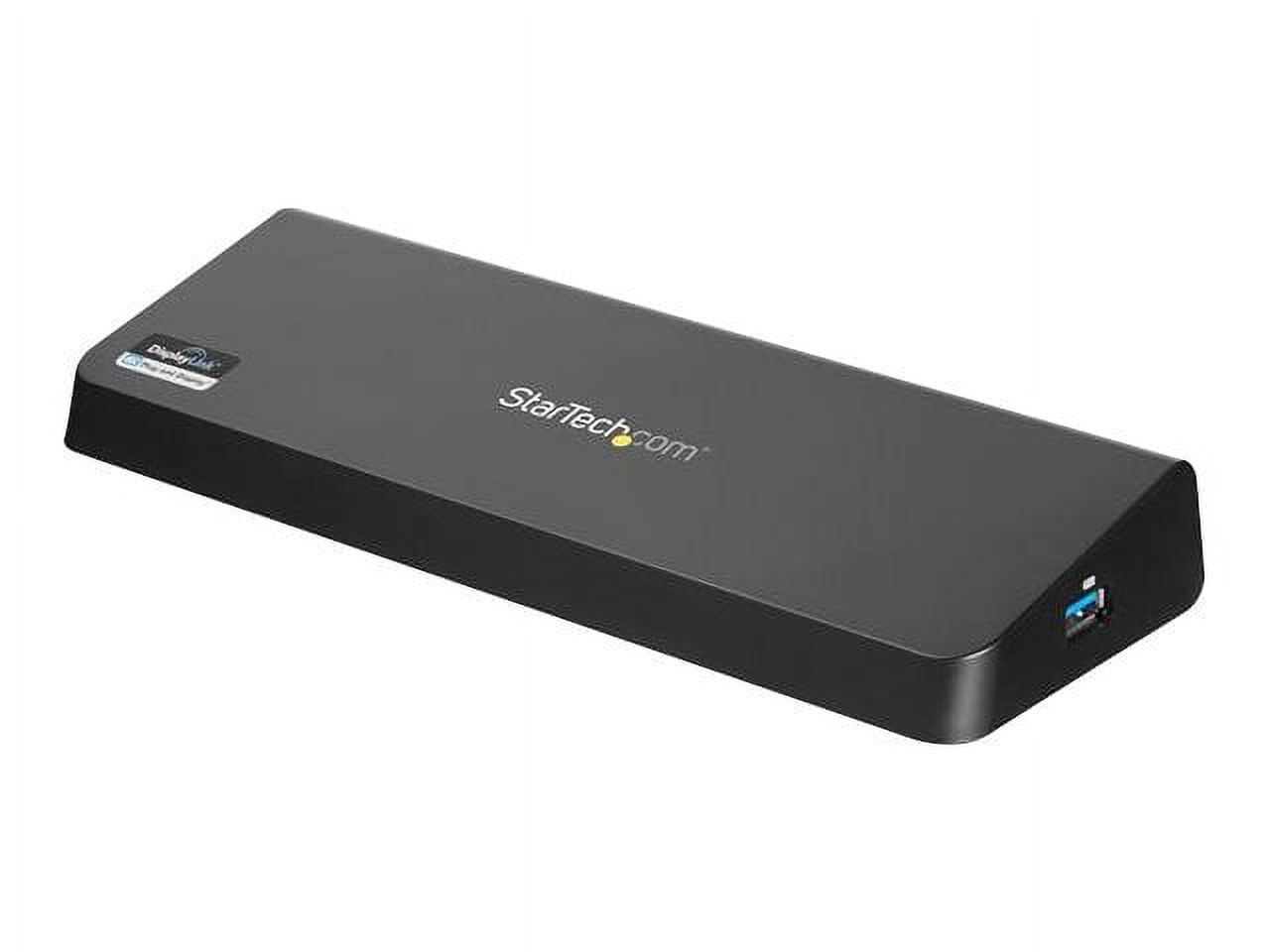StarTech.com USB 3.0 Docking Station Dual Monitor with HDMI & 4K DisplayPort - USB 3.0 to 4x USB-A, Ethernet, HDMI and DP - USB Type A Universal Laptop Docking Station for Mac & Windows (USB3DOCKHDPC)