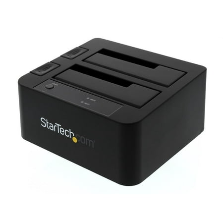 ESATA/USB 3.0 DUAL HDD/SSD DOCK W/ UASP F/ SATA 6GBPS 2.5/3.5IN HDD