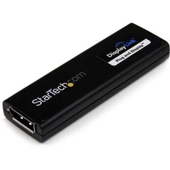 StarTech.com USB 3.0 to DisplayPort External Video Card Multi Monitor Adapter, 2560x1600