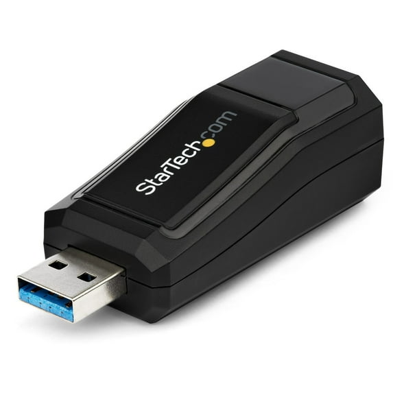 StarTech.com USB 3.0 to Gigabit Ethernet NIC Network Adapter, 10/100/1000 Mbps