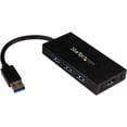 thumbnail image 1 of StarTech.com USB 3.0 to HDMI External Multi Monitor Graphics Adapter with 3-Port USB Hub, HDMI and USB 3.0 Mini Dock, 1920x1200 / 1080p, 1 of 7