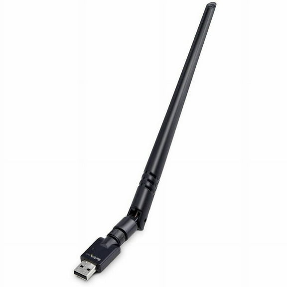 StarTech.com USB Bluetooth 5.3 Adapter, Class 1, USB Bluetooth Dongle for PC, Keyboard/Mouse/Audio Streaming, Windows/Linux