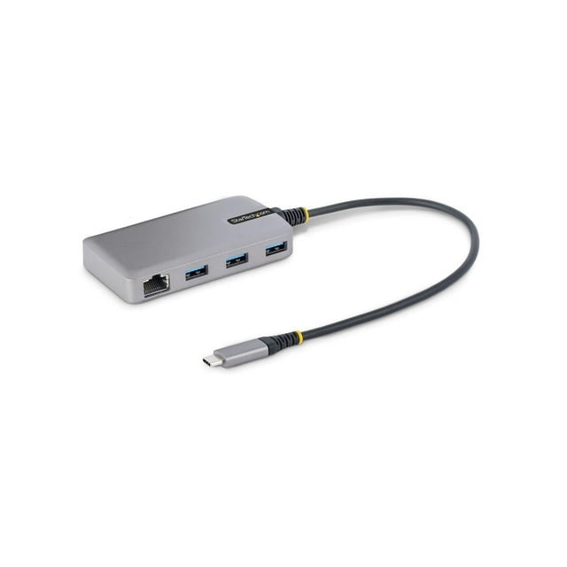 StarTech.com USB-C 3-Port USB-A Hub with Ethernet 5G3AGBB-USB-C-HUB