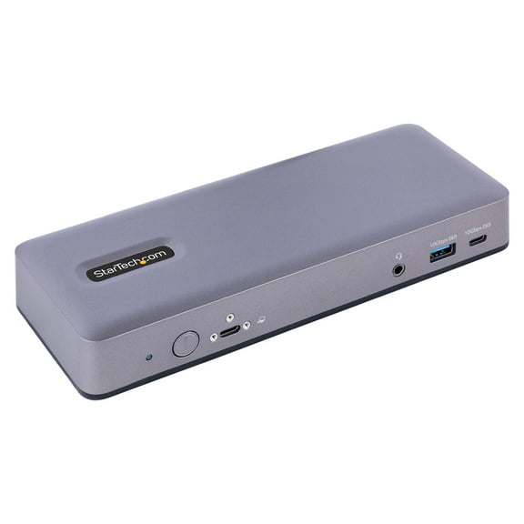 StarTech.com USB-C Docking Station, Gray, Gray