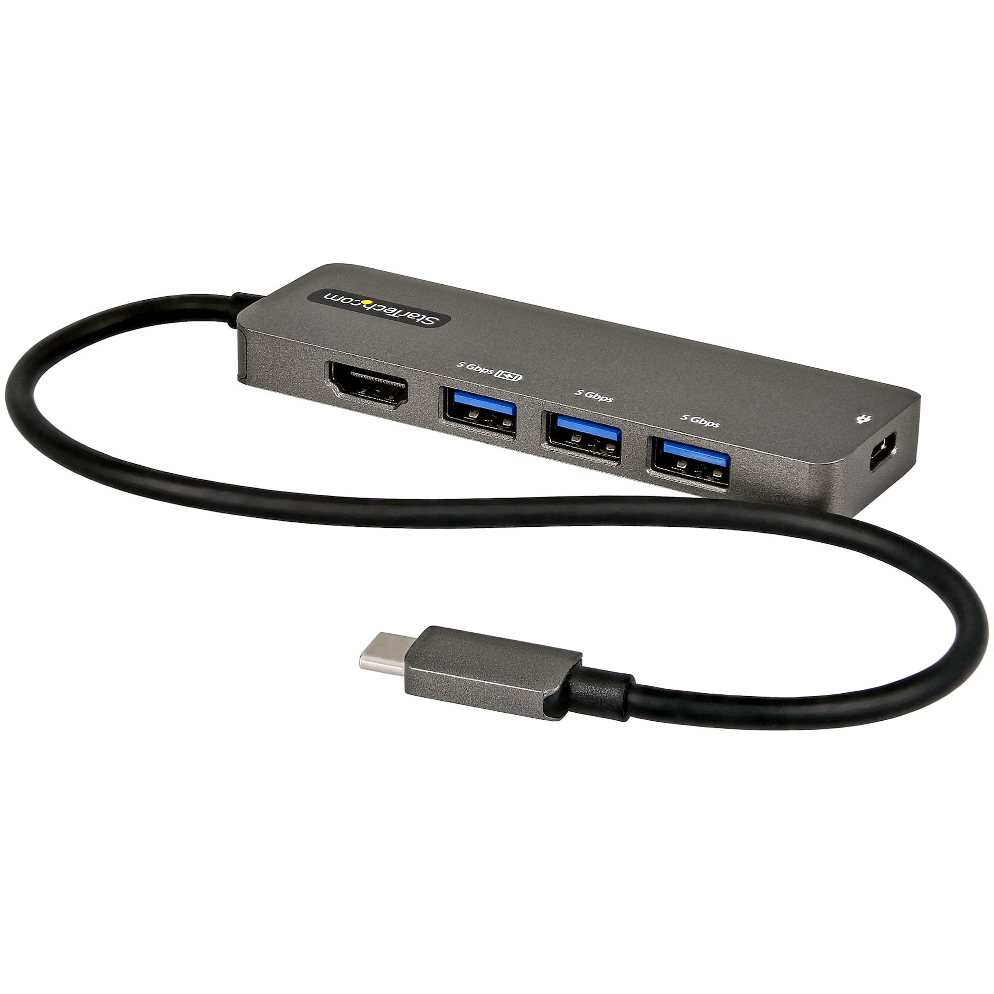 StarTech.com USB C Multiport Adapter USB-C to HDMI 4K 60Hz (DKT30CHPD3)