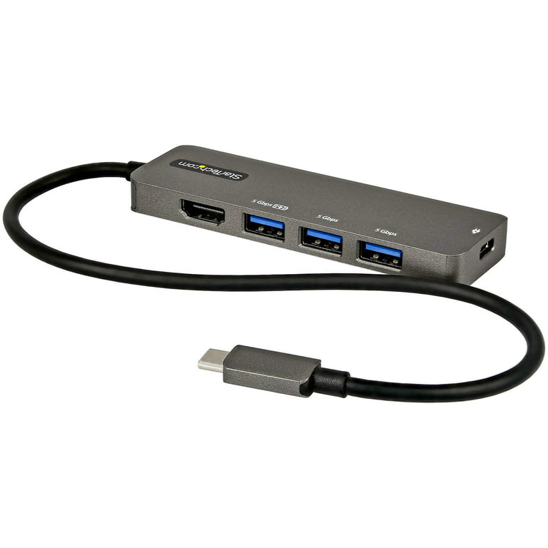 USB C to Dual HDMI Adapter, Multi Display Docking Station Dual Monitor with  2 HDMI, Displayport, 100W PD, 3 USB Ports, USB C Hub Multiport Dongle