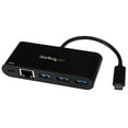 thumbnail image 1 of StarTech.com USB C to Ethernet Adapter - 3 Port - with Power Delivery (USB PD) - Power Pass Through Charging - USB C Adapter (US1GC303APD), 1 of 5