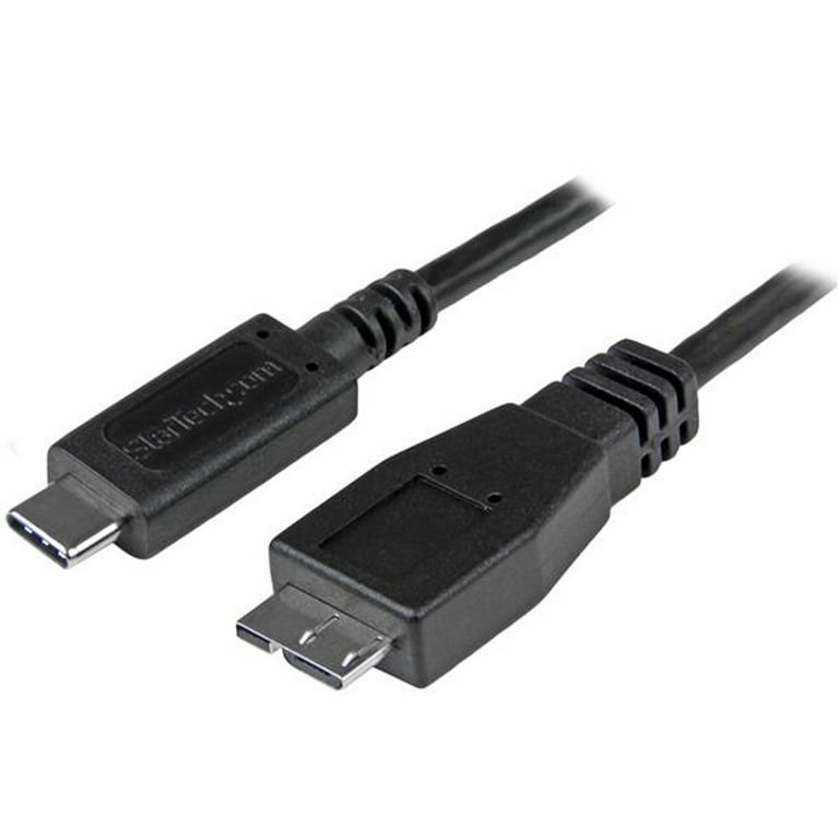Vliegveld toespraak piramide StarTech.com USB-C to Micro-B Cable - M/M - 0.5 m - USB 3.1 (10Gbps) -  Walmart.com