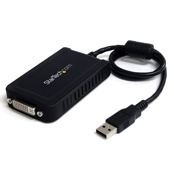 Startech USB to DVI External Video Card Multi Monitor Adapter - 1920x1200 - 32MB DDR SDRAM - USB