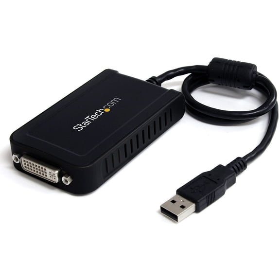 StarTech.com USB to DVI External Video Card Multi Monitor Adapter - 1920x1200 - 32MB DDR SDRAM - USB