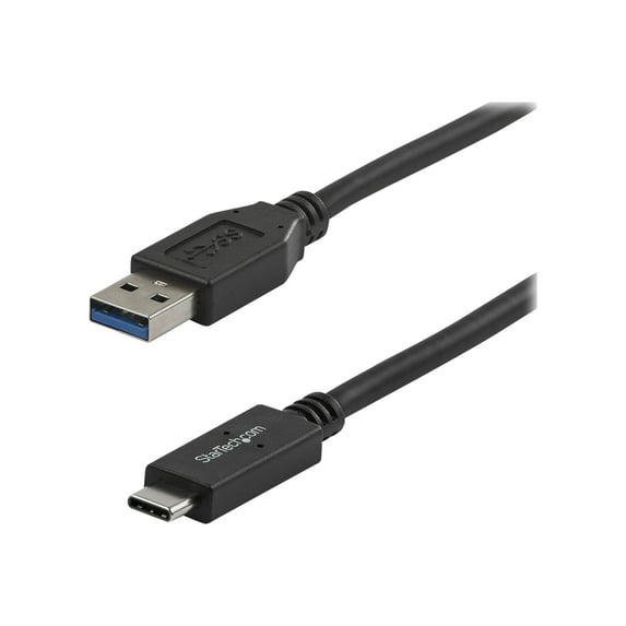 StarTech.com USB31AC1M USB to USB C Cable - 3 ft / 1m - 10 Gbps - USB-C to USB-A - USB 2.0 Cable - USB Type C