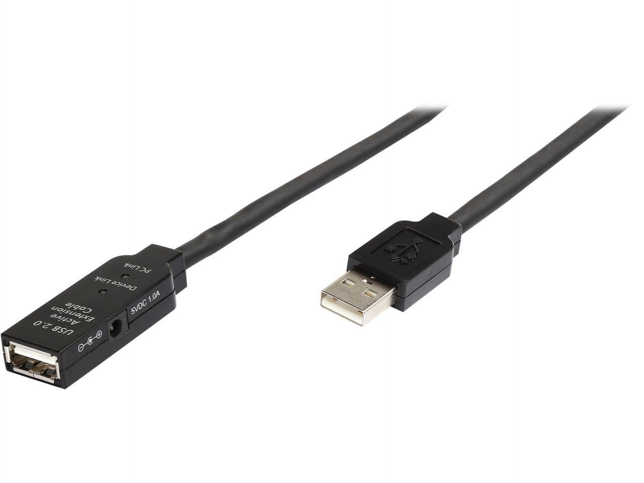 StarTech.com USB2AAEXT35M Black USB 2.0 Active Extension Cable - image 1 of 3
