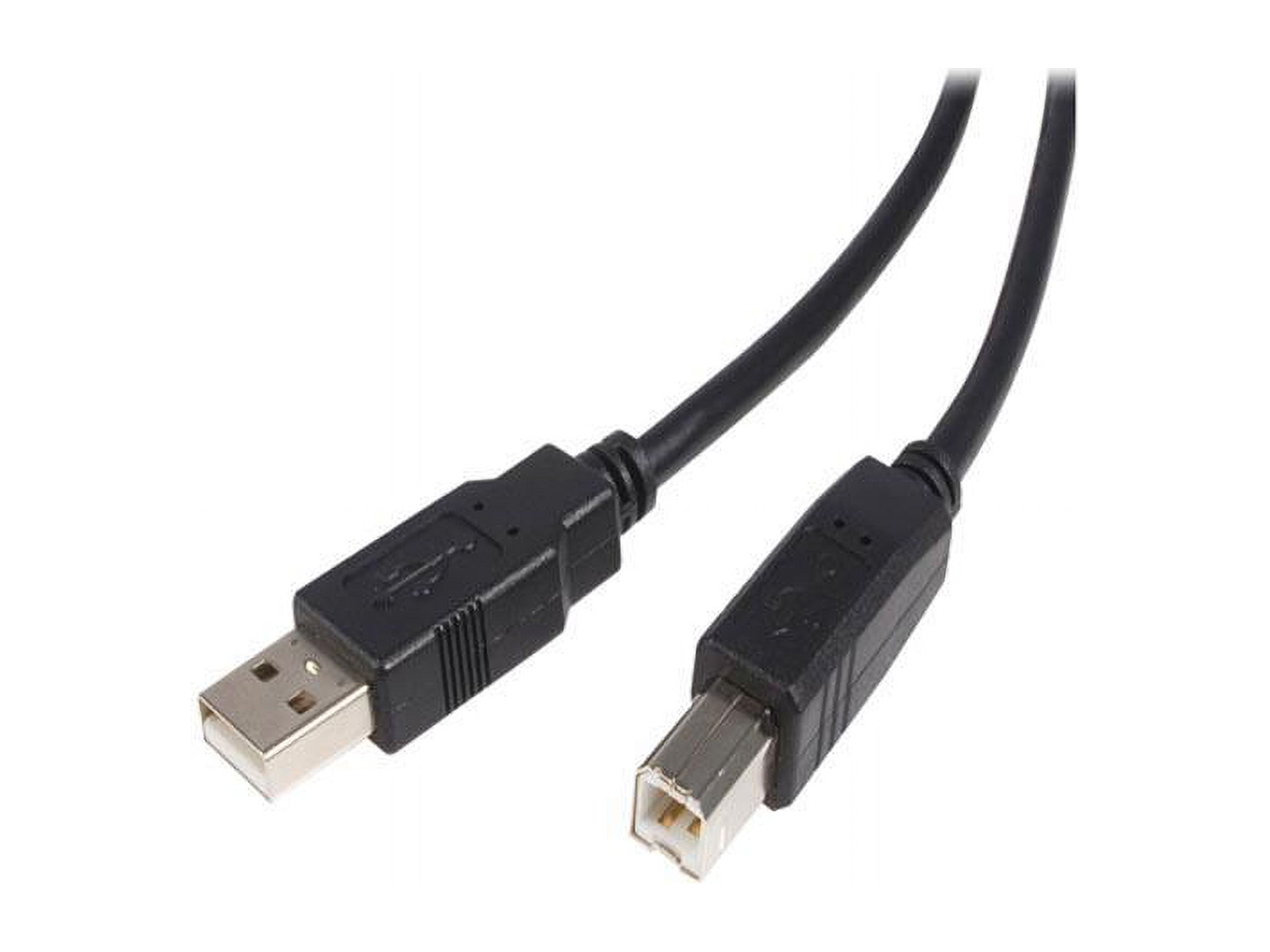 StarTech.com USB2HAB10 10 ft. USB 2.0 Certified A to B Cable - M/M - 10 ...