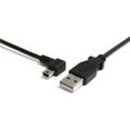 thumbnail image 1 of StarTech 3 ft Mini USB Cable - A to Left Angle Mini B, 1 of 3