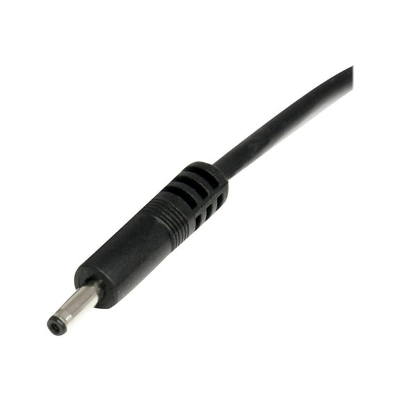StarTech 3 ft USB to Type H Barrel 5V DC Power Cable - 5V DC - Black
