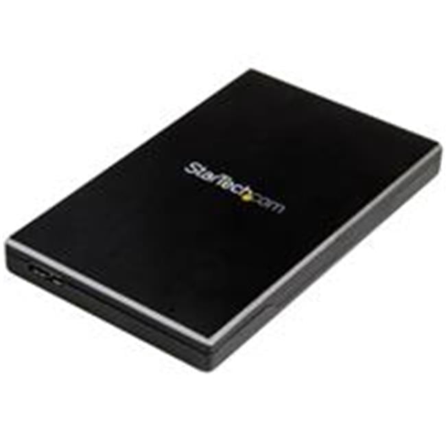 StarTech.com  USB3.1 2 10 Gbps Enclosure for 2.5 in. SATA Drives - Black