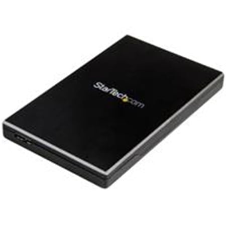 StarTech.com USB3.1 2 10 Gbps Enclosure for 2.5 in. SATA Drives - Black
