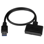 StarTech.com USB 3.1 to 2.5" SATA Hard Drive Adapter - USB 3.1 Gen 2 10Gbps with UASP External HDD/SSD Storage Converter