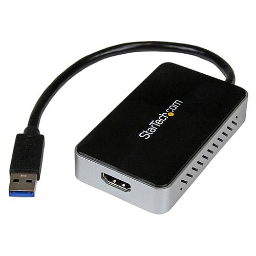 StarTech USB 3.0 to HDMI External Video Card Multi Monitor Adapter with 1-Port USB Hub - 1920x1200 / 1080p (USB32HDEH)