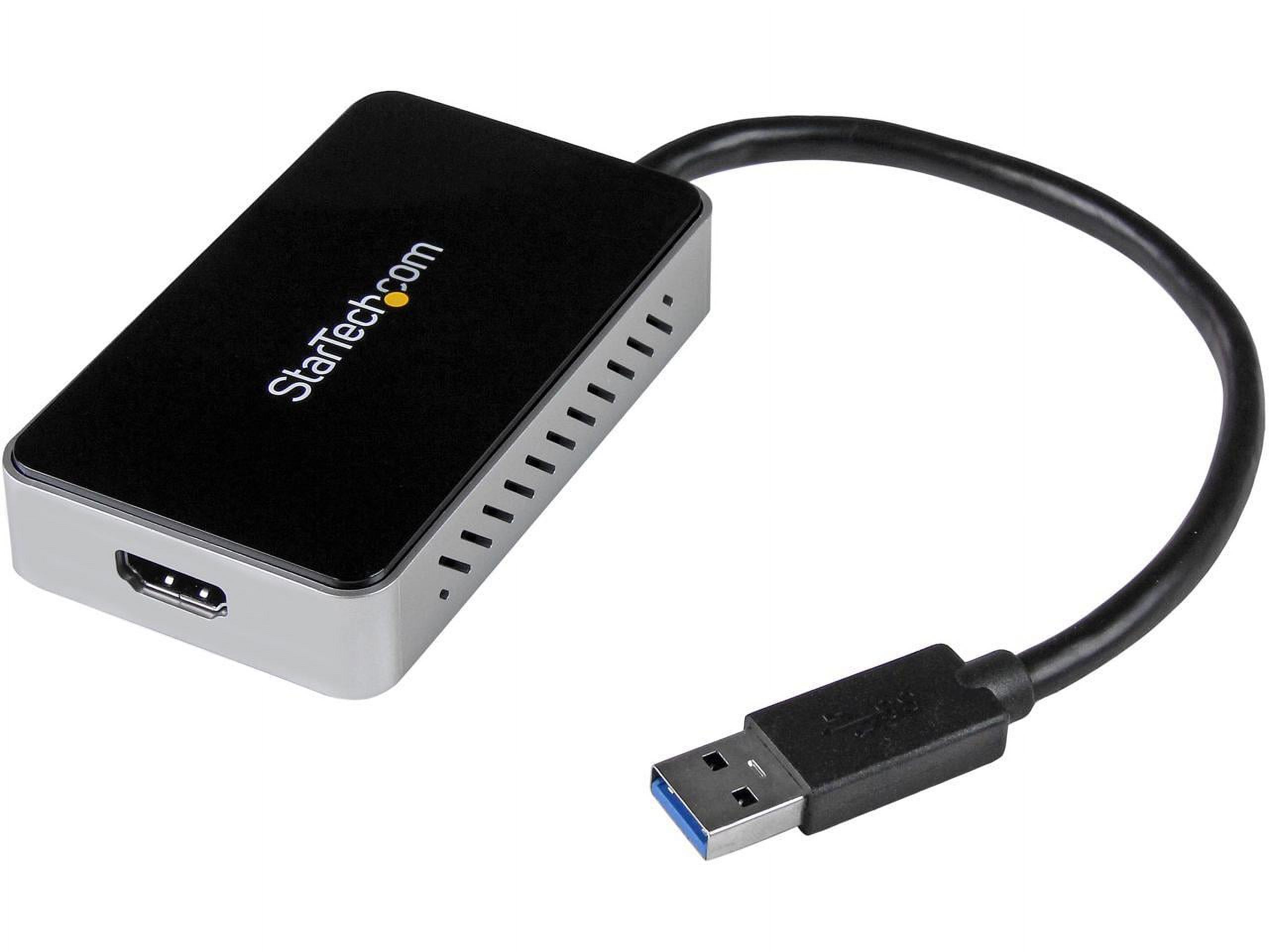 StarTech.com USB32HDEH USB 3.0 to HDMI External Video Card Adapter - 1 Port USB Hub - 1080p - External Graphics Card for Laptops - USB Video Card - image 1 of 6