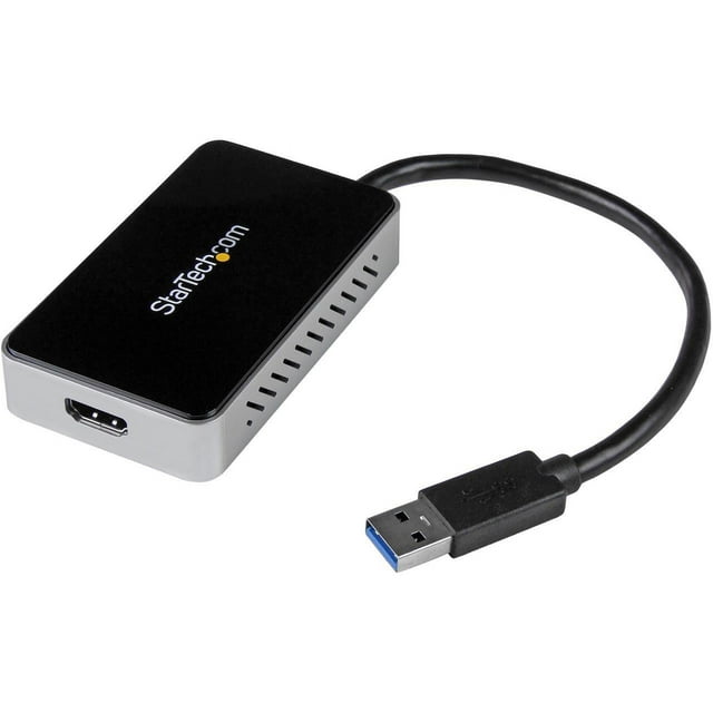 StarTech.com USB32HDEH USB 3.0 to HDMI External Video Card Adapter - 1 Port USB Hub - 1080p - External Graphics Card for Laptops - USB Video Card