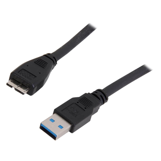 Cmb Cable StarTech.com USB3AUB50CMB Black SuperSpeed USB 3.0 Cable A to Micro B ...