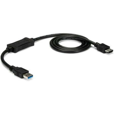 StarTech.com USB3S2ESATA3 Adapter Cable - 3ft eSATA Hard Drive to USB 3.0 Adapter Cable - SATA 6 Gbps