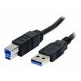 thumbnail image 1 of StarTech.com USB3SAB6BK Black SuperSpeed USB 3.0 Cable A to B - M/M, 1 of 3