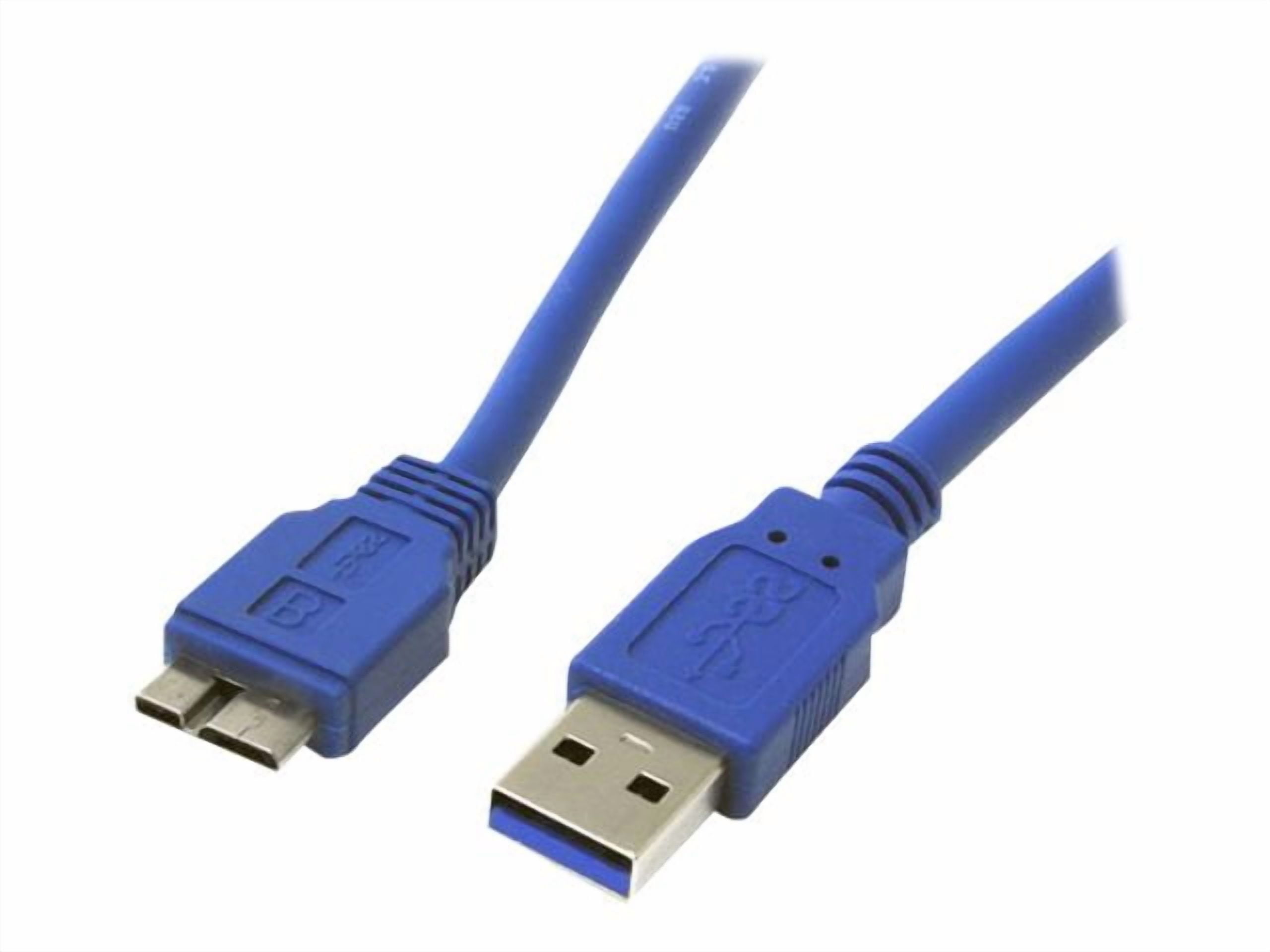 StarTech.com USB3SAUB1 Blue SuperSpeed USB 3.0 Cable A to Micro B
