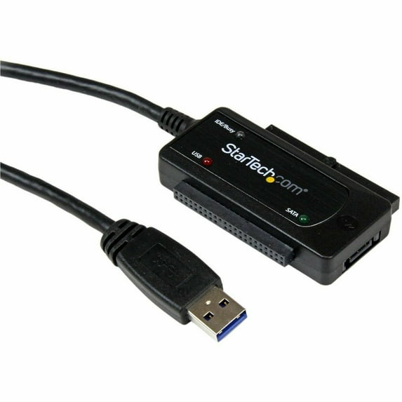 StarTech USB 3.0 to SATA or IDE Hard Drive Adapter Converter (USB3SSATAIDE)