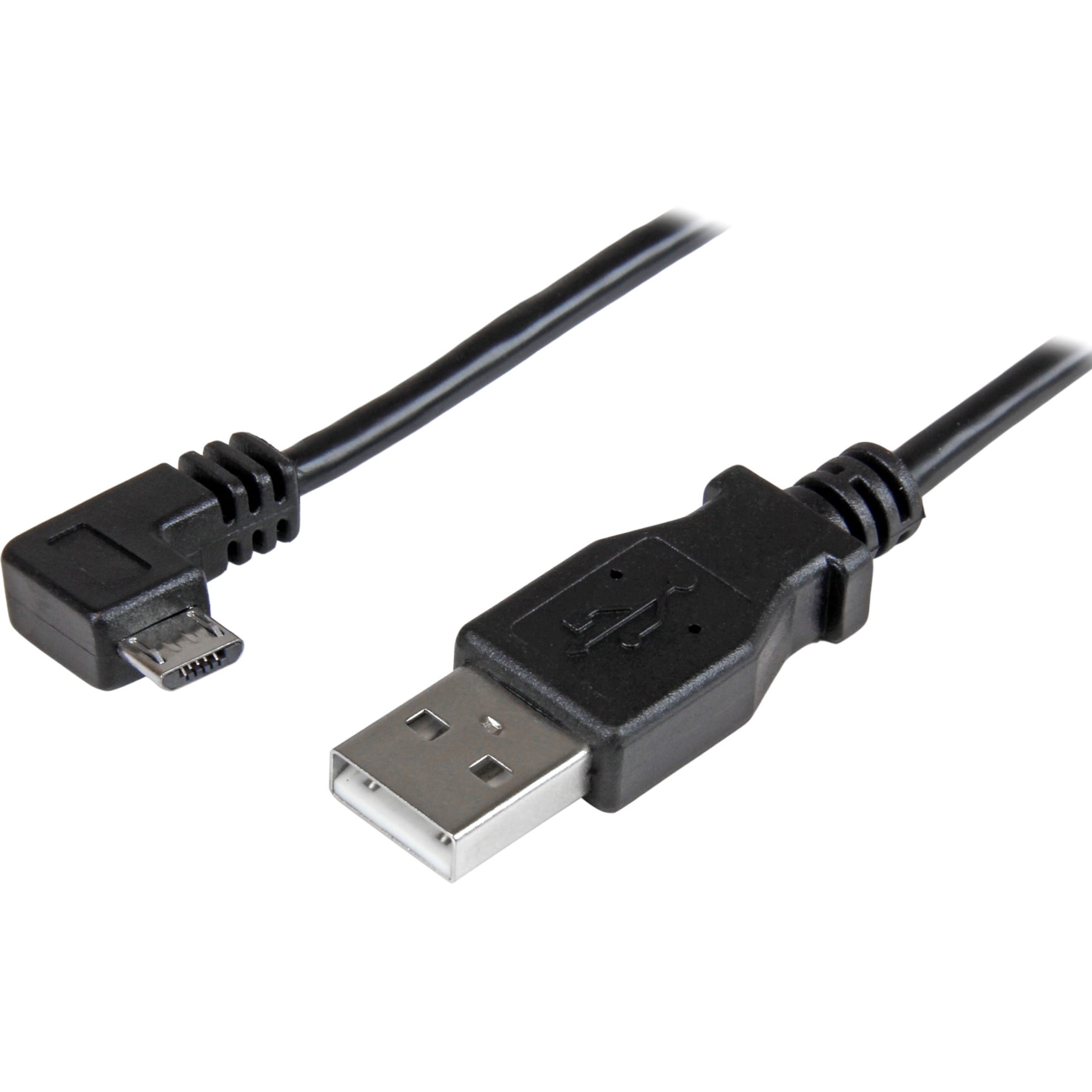 Micro Usb Walmar StarTech 2m (6ft) Micro-USB Charge-and-Sync Cable, Right-Angle Micro ...