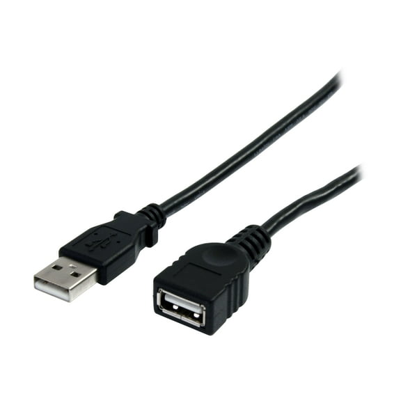 StarTech.com USBEXTAA10BK 10 ft. Black USB 2.0 Extension Cable A to A - M/F