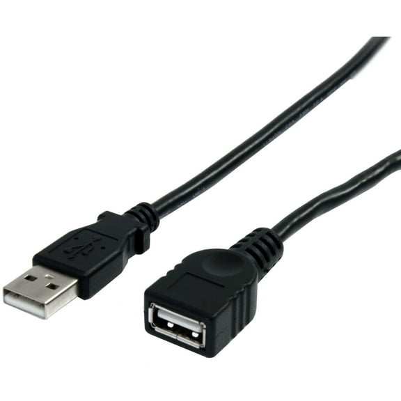 StarTech.com USBEXTAA3BK Black USB 2.0 Extension Cable