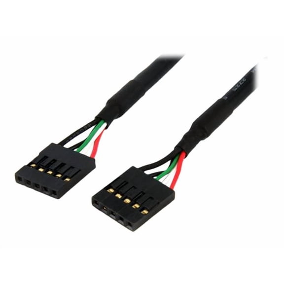 StarTech.com USBINT5PIN 1.5 ft. Internal 5 pin USB IDC Motherboard Header Cable F/F Female to Female