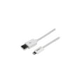 thumbnail image 1 of StarTech.com USBLT2MW White White Apple 8-pin Lightning Connector to USB Cable for iPhone / iPod / iPad, 1 of 4