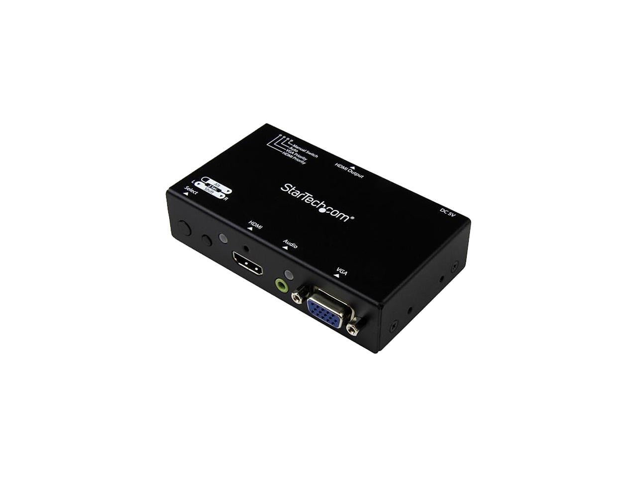 StarTech 2x1 HDMI/VGA to HDMI Converter w/ Automatic & Priority