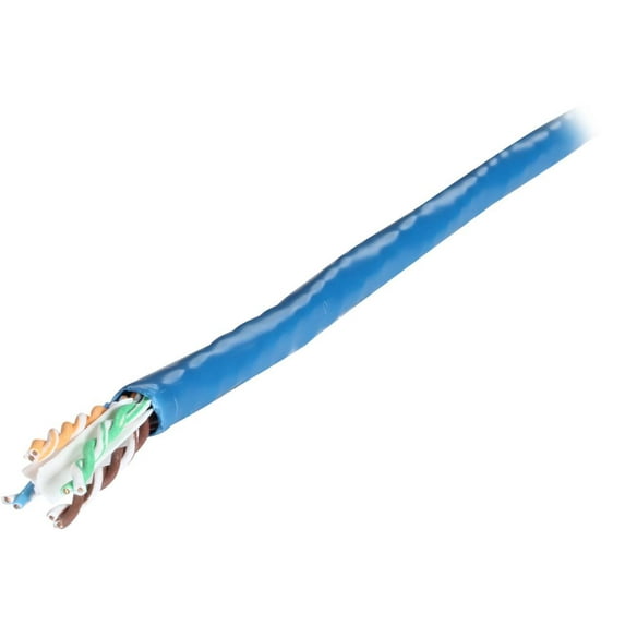 1000FT CAT6 RISER CABLE BLUE CMR-RATED ETHERNET BULK