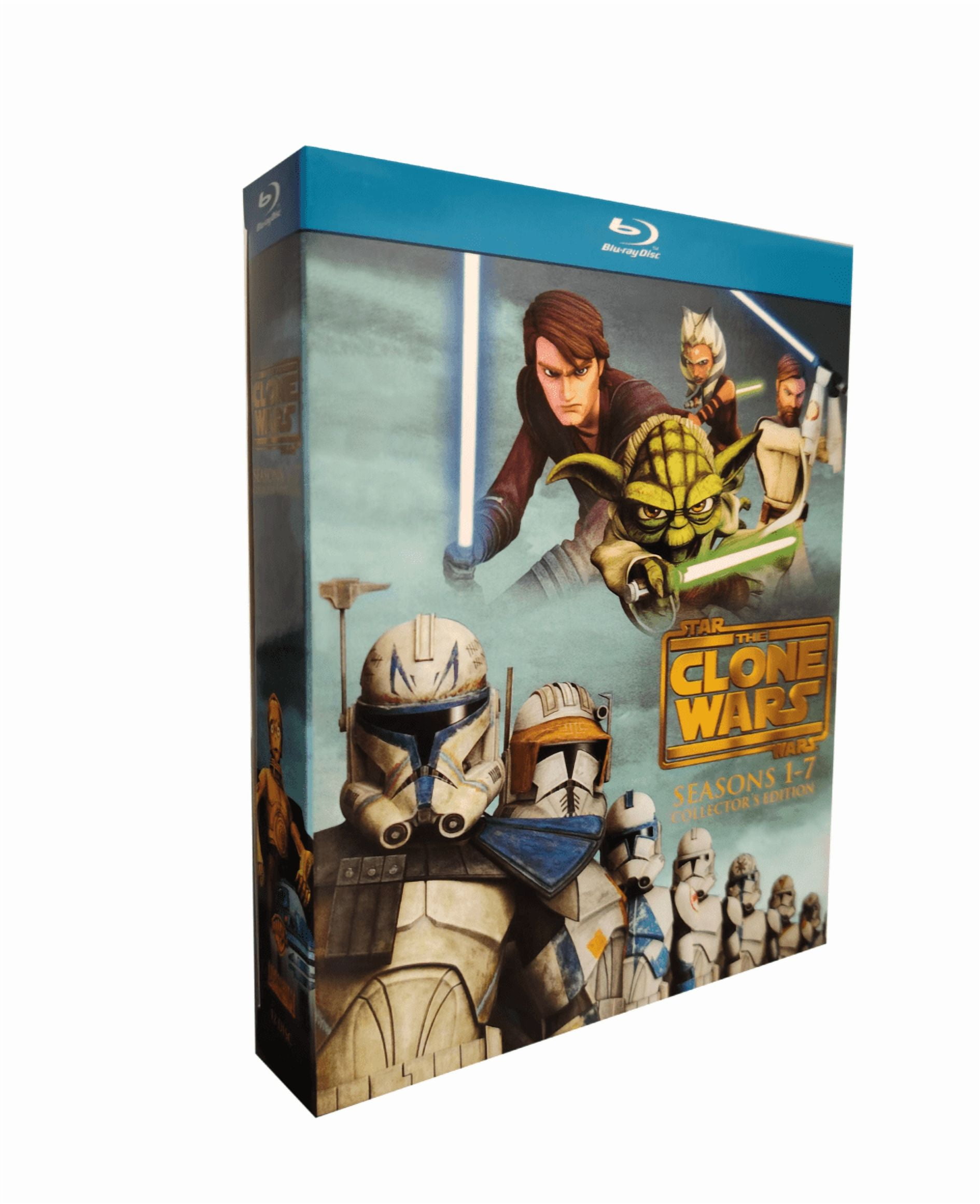 Star Wars: Clone Wars 1-5 [DVD] ブルーレイ　英語 Amazon.com: Star Wars: The Clone Wars - Seasons 1-5