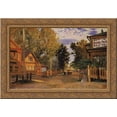 thumbnail image 1 of Staraya Russa 24x18 Gold Ornate Wood Framed Canvas Art by Boris Kustodiev, 1 of 2