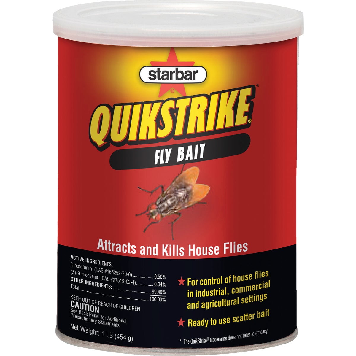 Starbar Quikstrike Fly Bait - Ready to Use Scatter Bait - 2 Lbs — Residential Use, Standard Application