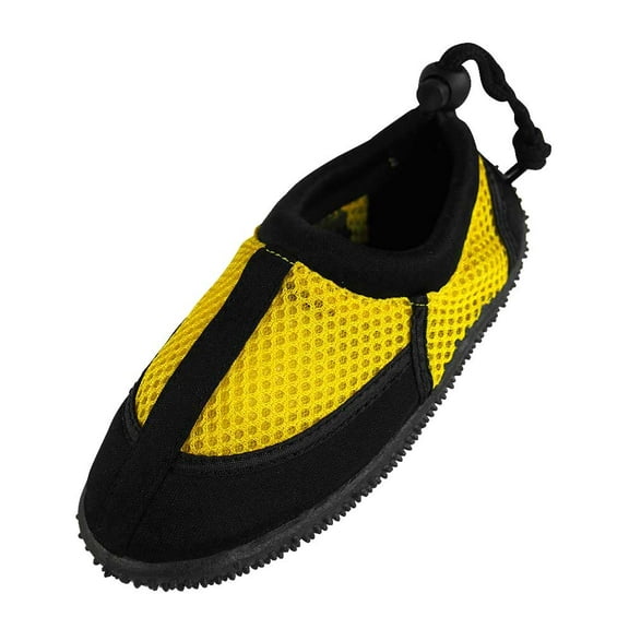 Starbay Boys Water Shoes Child Male Beach Aqua Socks Yellow Black 13