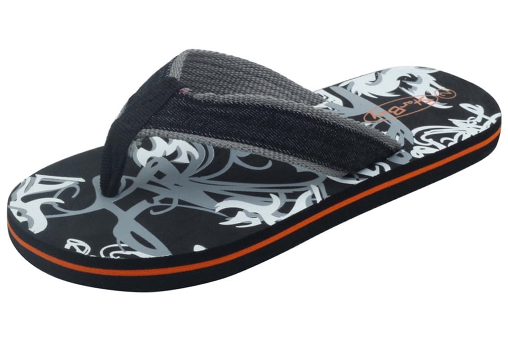 Starbay Kid's Boy's Denim Street Casual Flip Flop Comfy Beach Sandals