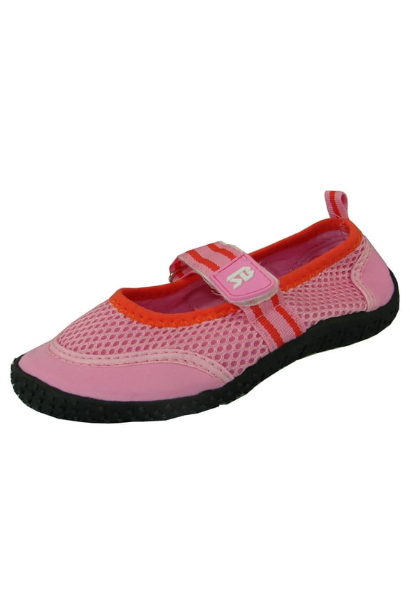 Kids Athletic Beach & Pool Water Shoes with Adjustable Strap