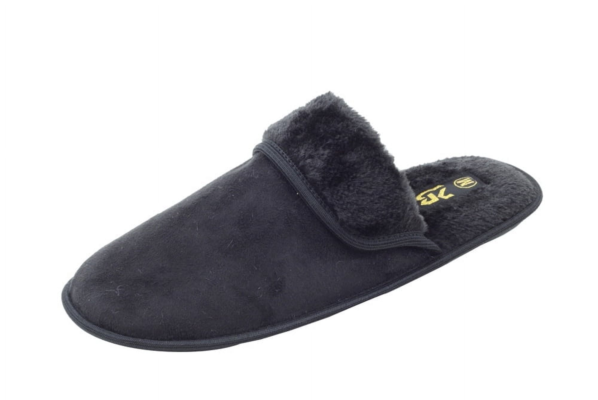 Starbay Men's Faux Suede Slide Warm Slip-on Hotel House Indoor