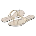 thumbnail image 1 of Starbay Women's Beaded Sandals Flats Thong Flip Flop, 1 of 1